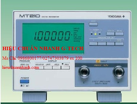 Hiệu chuẩn áp kế kỹ thuật số YOKOGAWA 767367 (0~130 kPa, ±0.005% full scale). Hiệu chuẩn nhanh G-tech