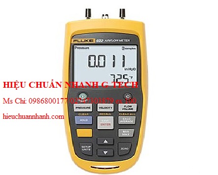 Hiệu chuẩn đo tốc độ gió, áp suất, nhiệt độ FLUKE 922. Hiệu chuẩn nhanh G-tech