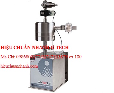  Hiệu chuẩn máy lấy mẫu không khí trong khí nén PMS MiniCapt 25R (25 lít/phút). Hiệu chuẩn nhanh G-tech