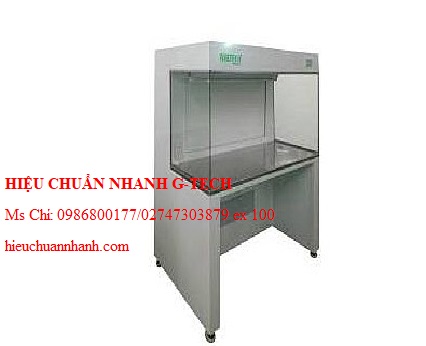 Hiệu chuẩn tủ cấy vô trùng loại thổi ngang Airtech Thelong ATV-HBC1600. Hiệu chuẩn nhanh G-tech