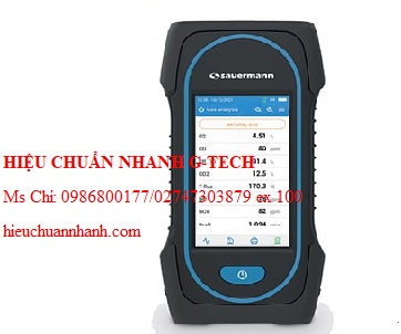 Hiệu chuẩn máy đo khí thải Sauermann SICA 130 KIT 3LOWBS (cảm biến O2, CO, Low NO/Low NOx). Hiệu chuẩn nhanh G-tech