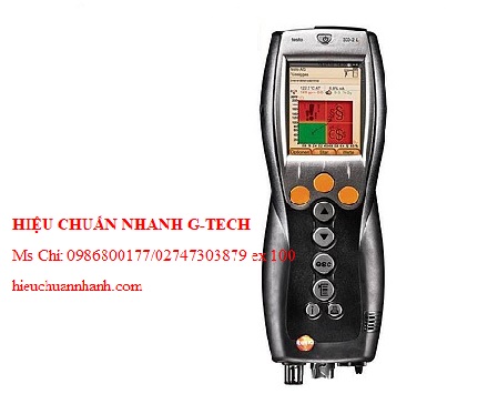 Hiệu chuẩn bộ thiết bị đo khí thải động cơ sinh nhiệt TESTO 330-2 LL. Hiệu chuẩn nhanh G-tech