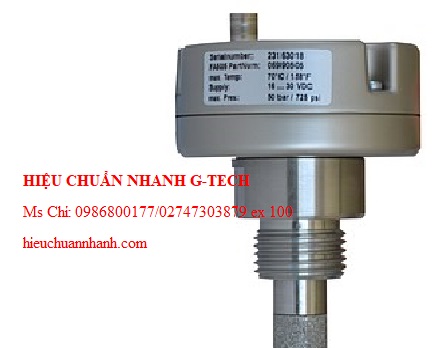 Hiệu chuẩn  cảm biến điểm sương CS Instruments FA 505 (-80...20°Ctd). Hiệu chuẩn nhanh G-tech