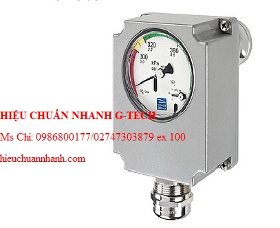  Hiệu chuẩn đồng hồ chỉ thị khí Comde-Derenda D56/D56i0 (0 … 10 bar). Hiệu chuẩn nhanh G-tech
