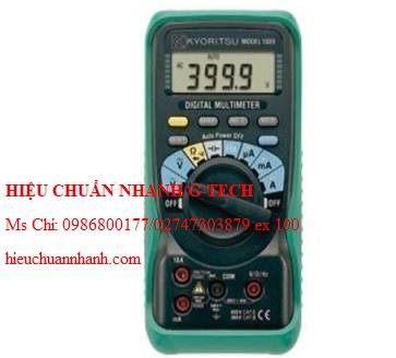 Hiệu chuẩn đồng hồ vạn năng Kyoritsu 1009. Hiệu chuẩn nhanh G-tech