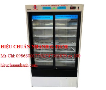 HIỆU CHUẨN TỦ MÁT CHỨA HÓA CHẤT CÓ XỬ LÝ MÙI. HIỆU CHUẨN NHANH G-TECH