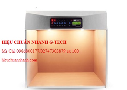 Hiệu chuẩn tủ so màu TQCSheen VF0600 (TL84 18W/940). Hiệu chuẩn nhanh G-tech