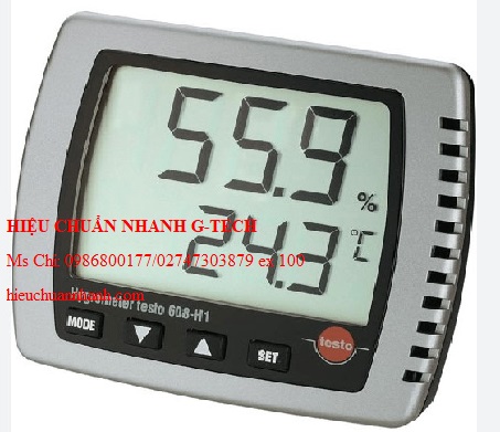 Hiệu chuẩn nhiệt ẩm kế TESTO 608-H1. Hiệu chuẩn nhanh G-tech