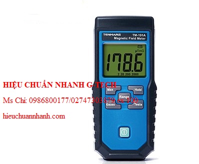 Hiệu chuẩn thiết bị đo điện từ trường TENMARS TM-191A (200/2000mG; ±2.5%; Single Axis). Hiệu chuẩn nhanh G-tech