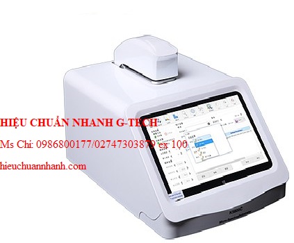Hiệu chuẩn  máy quang phổ Micro Bonnin K5800T (190 ~ 850nm). Hiệu chuẩn nhanh G-tech