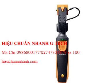 Hiệu chuẩn kẹp nhiệt độ kết nối điện thoại thông minh TESTO 1155i (-40~+150 °C). Hiệu chuẩn nhanh G-tech
