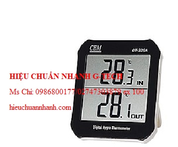 Hiệu chuẩn máy đo nhiệt độ để bàn CEM DT-325G (-50°C~70°C, 0.1°C). Hiệu chuẩn nhanh G-tech