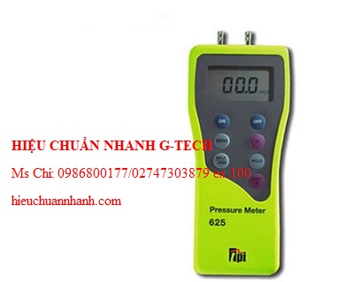 Hiệu chuẩn máy đo chênh áp TPI 625. Hiệu chuẩn nhanh G-tech