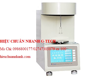 Hiệu chuẩn máy đo sức căng bề mặt dầu máy biến áp KV Tester ZC-214. Hiệu chuẩn nhanh G-tech