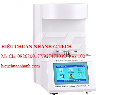  Hiệu chuẩn máy đo sức căng bề mặt chất lỏng tự động Wuhan HTYZL-H (2~200mN/m). Hiệu chuẩn nhanh G-tech