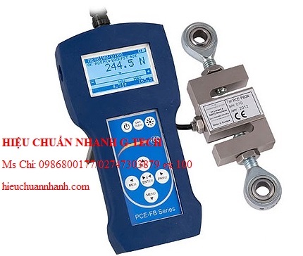 Hiệu chuẩn  máy đo lực PCE FB 50K (50.000 N). Hiệu chuẩn nhanh G-tech