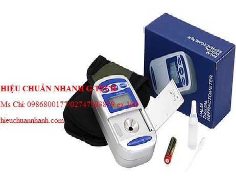 Hiệu chuẩn khúc xạ kế kĩ thuật số Sinotester LH-DR102 (0--65%/ 1.3330-1.4535; Brix/ Ri(ND)). Hiệu chuẩn nhanh G-tech