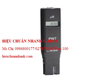 HIỆU CHUẨN BÚT ĐO ĐỘ DẪN TRONG NƯỚC TINH KHIẾT HI98308 HANNA BÚT ĐO ĐỘ DẪN TRONG NƯỚC TINH KHIẾT HI98308 HANNA. HIỆU CHUẨN NHANH G-TECH