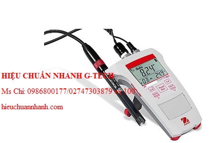 Hiệu chuẩn máy đo pH cầm tay 0,00 - 14,00 pH ST300 Ohaus Máy đo pH cầm tay 0,00 - 14,00 pH ST300 Ohaus. Hiệu chuẩn nhanh G-tech