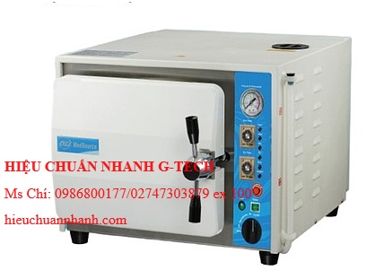 Hiệu chuẩn nồi hấp tiệt trùng để bàn MEDSOURCE YLT-250A. Hiệu chuẩn nhanh G-tech