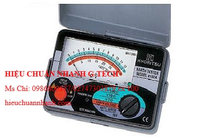 Hiệu chuẩn máy đo điện trở đất KYORITSU 4102A. Hiệu chuẩn nhanh G-tech