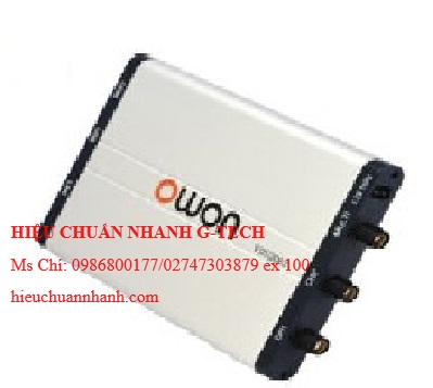 Hiệu chuẩn máy hiện sóng PC OWON VDS2062 (60Mhz, 2CH, 500Ms/s). Hiệu chuẩn nhanh G-tech