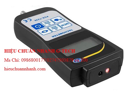 Hiệu chuẩn máy đo tốc độ vòng quay động cơ PCE T236 (đo tiếp xúc và không tiếp xúc). Hiệu chuẩn nhanh G-tech