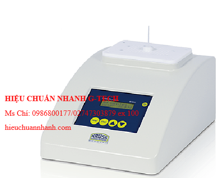 Hiệu chuẩn máy đo điểm nóng chảy KRUSS M5000. Hiệu chuẩn nhanh G-tech