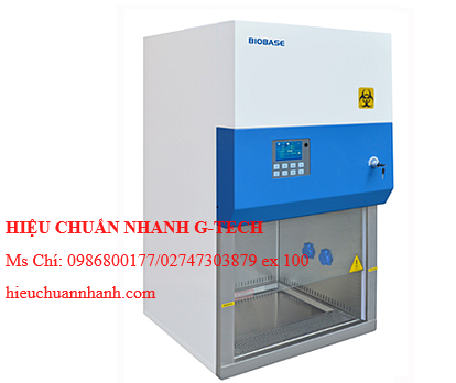 Hiệu chuẩn tủ an toàn sinh học BIOBASE 11231BBC86 (Class II; A2 ). Hiệu chuẩn nhanh G-tech