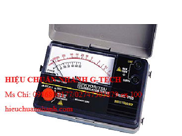 Hiệu chuẩn đồng hồ đo điện trở cách điện KYORITSU 3166. Hiệu chuẩn nhanh G-tech