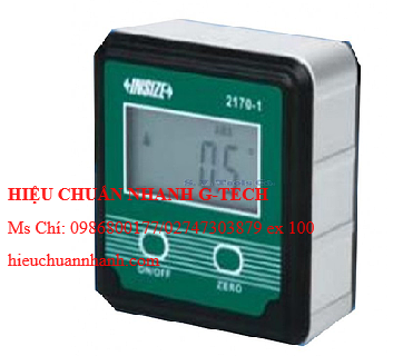 Hiệu chuẩn nivo cân máy điện tử tích hợp đo góc INSIZE 2170-1 (0-360 / 0.1°). Hiệu chuẩn nhanh G-tech