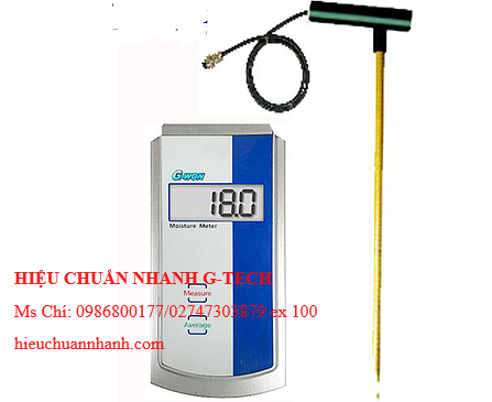 Hiệu chuẩn máy đo độ ẩm cỏ khô G-won GMK-3308 (12.0~ 41.5%). Hiệu chuẩn nhanh G-tech