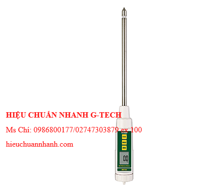 Hiệu chuẩn máy đo độ ẩm đất EXTECH MO750. Hiệu chuẩn nhanh G-tech