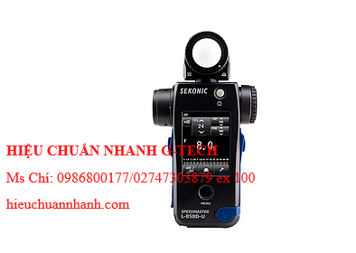 Hiệu chuẩn máy đo cường độ ánh sáng SPEEDMASTER SEKONIC L-858D-U (-5~22.9 EV). Hiệu chuẩn nhanh G-tech