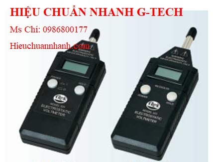 Hiệu chuẩn máy đo điện áp tĩnh điện cầm tay TREK 520-1. Hiệu chuẩn nhanh G-tech