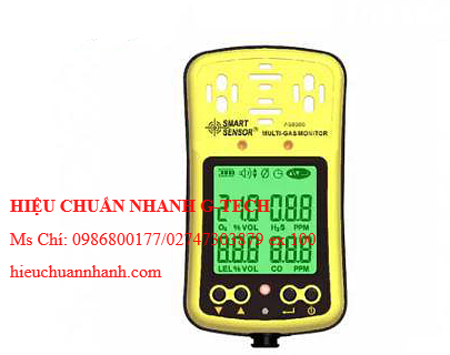 Hiệu chuẩn máy đo khí đa chỉ tiêu SMARTSENSOR AS8900. Hiệu chuẩn nhanh G-tech