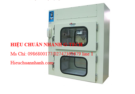 Hiệu chuẩn buồng trung chuyển phòng sạch bằng inox 2 tầng ShiZu PB-ST02. Hiệu chuẩn nhanh G-tech
