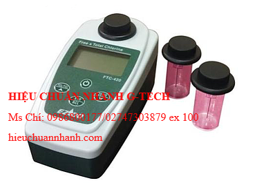 Hiệu chuẩn máy đo Clo tự do và Clo tổng cầm tay EZDO FTC-420 (0〜5.00 ppm). Hiệu chuẩn nhanh, uy tín, giá rẻ tại Bắc Ninh