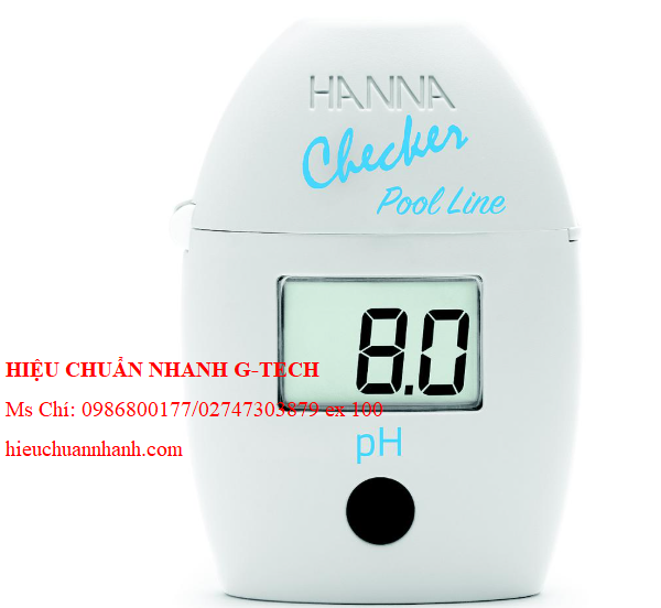 Hiệu chuẩn máy đo pH nước hồ bơi Checker HANNA HI779 (6.3~8.6 pH; ±0.2 pH). Hiệu chuẩn nhanh, uy tín, chất lượng tại Huế
