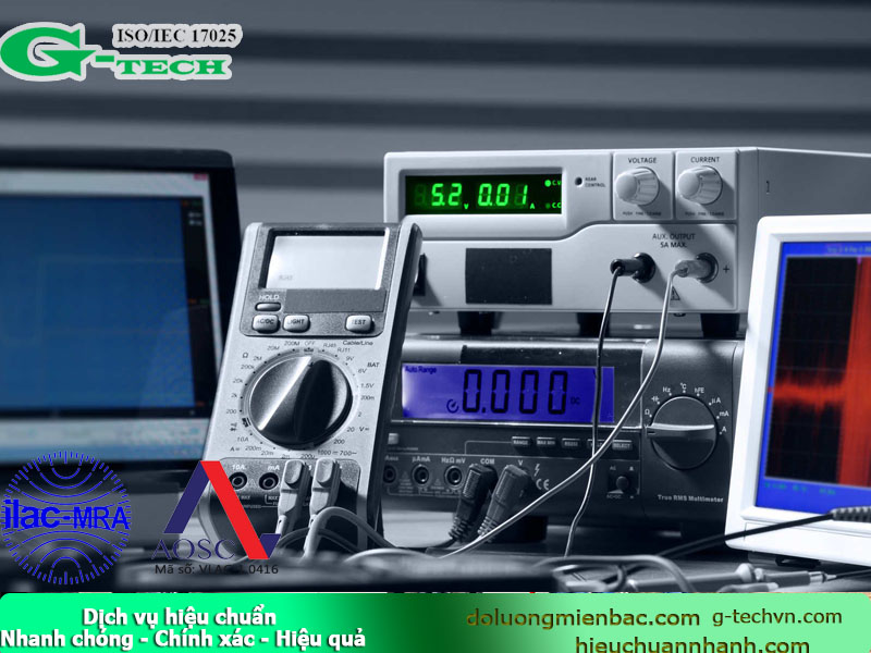 CÔNG TY CỔ PHẦN ĐIỆN TỬ G-TECH ĐẠT CHUẨN ISO 17025 VLAC 1.0416