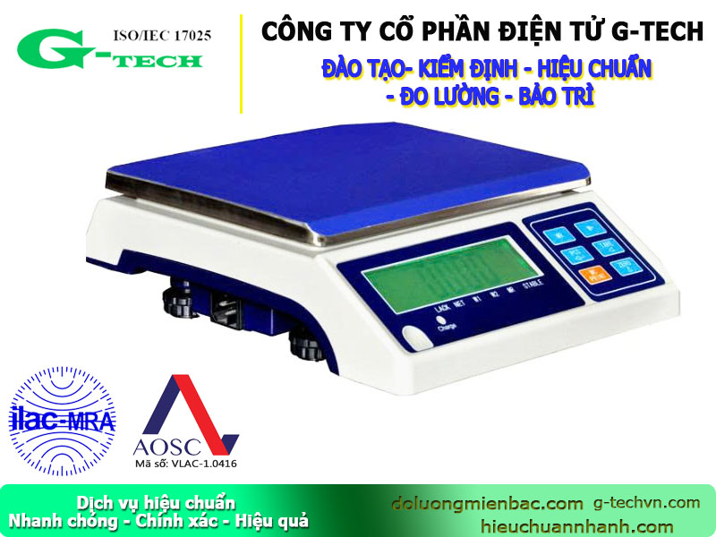Hiệu Chuẩn Cân Thông Dụng Cấp Chính Xác III và IV tại G-tech – Đảm Bảo Độ Tin Cậy Trong Cân Đo 