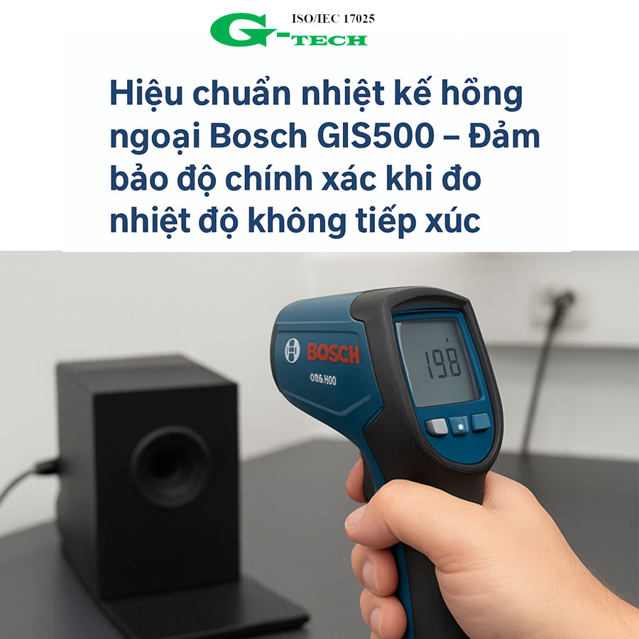 Hiệu chuẩn nhiệt kế hồng ngoại (súng bắn nhiệt độ) – Đảm bảo độ chính xác khi đo nhiệt độ không tiếp xúc