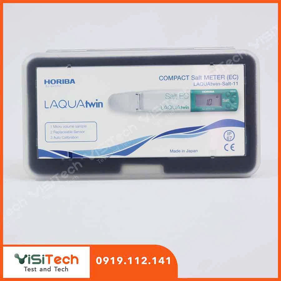 Hiệu chuẩn bút đo độ mặn cầm tay HORIBA SALT-11.Hiệu chuẩn độ chính xác nhanh chóng, uy tín, chất lượng chuyên nghiệp tại G-Tech Bắc Ninh.