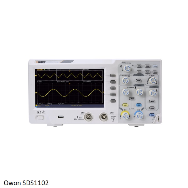 QUY TRÌNH HIỆU CHUẨN MÁY HIỆN SÓNG SỐ OWON SDS1102 TẠI DỊCH VỤ HIỆU CHUẨN NHANH G-TECH BẮC NINH